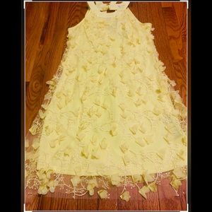 NWT Jax Black Label size 2, 3D floral yellow!